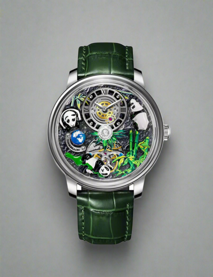 Green Pandə Automatic Silver